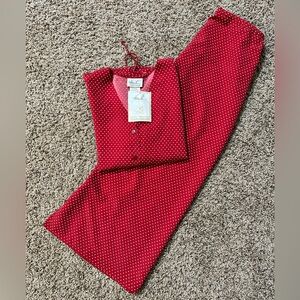 Vintage 90s Kathie Lee Collection Red Polka Dot Skirt Set • NWT • Size XL 16–18